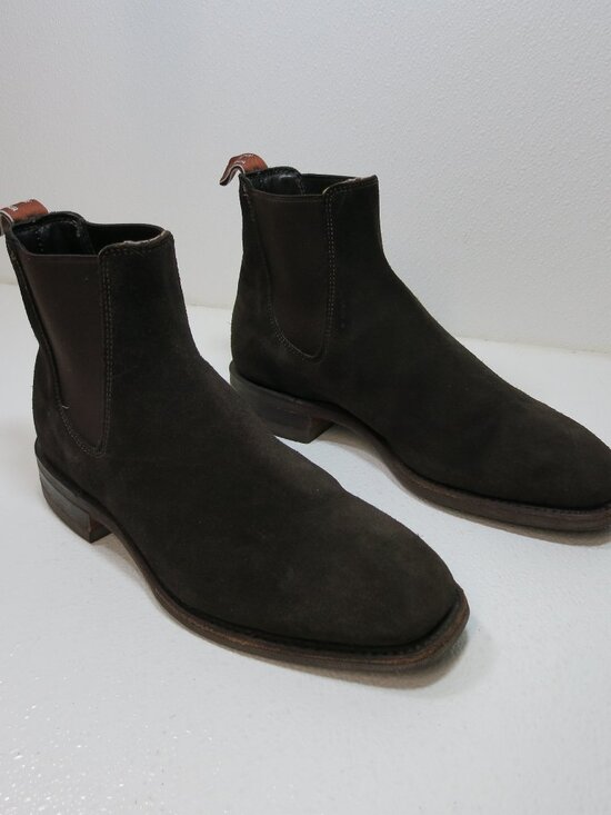 R. M. Williams Australia Craftman Boot Suede Leather Chelsea Men\'s Footwear 7 G